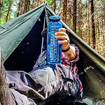 Nalgene 48 oz Wide Mouth Silo Water Bottle | BPA-Free, Durable & Leak Proof, Large & Lightweight for Hiking, Gym & Sports, Blue