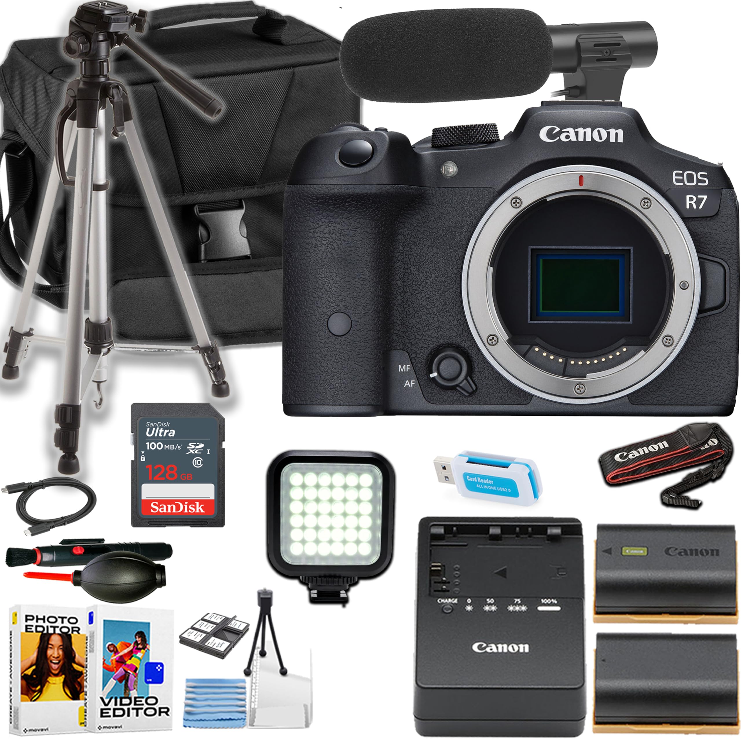 Amazon.com : Canon EOS R7 Mirrorless Camera Body ONLY +