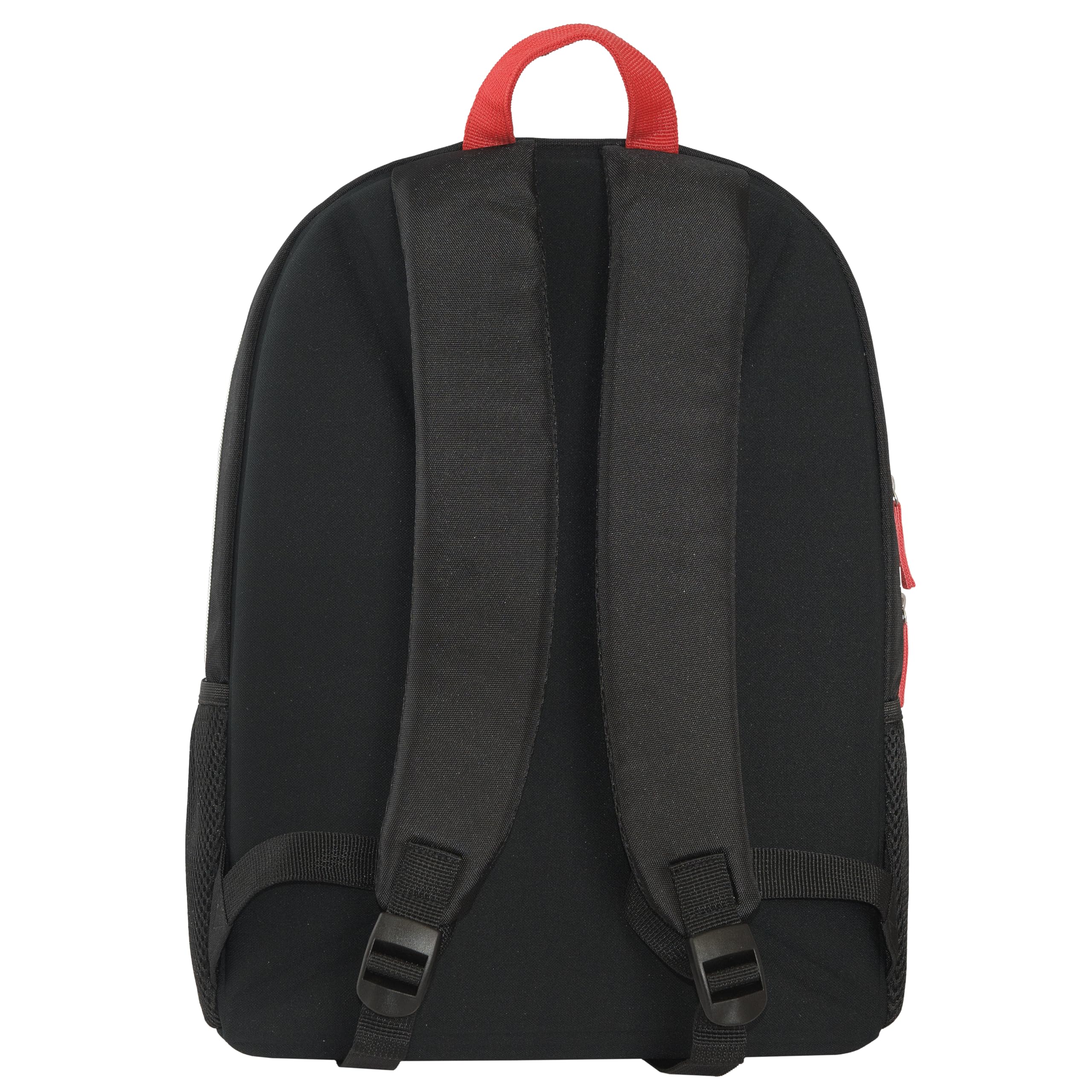 BRAINROT - Zaino Scuola Organizzato Ufficiale Brainrot, Zaino per Ragazzi con Retro e Fondo Termoformati, Spallacci Imbottiti e Regolabili, Interno Foderato con Tasca Zip, 32x43hx23 cm