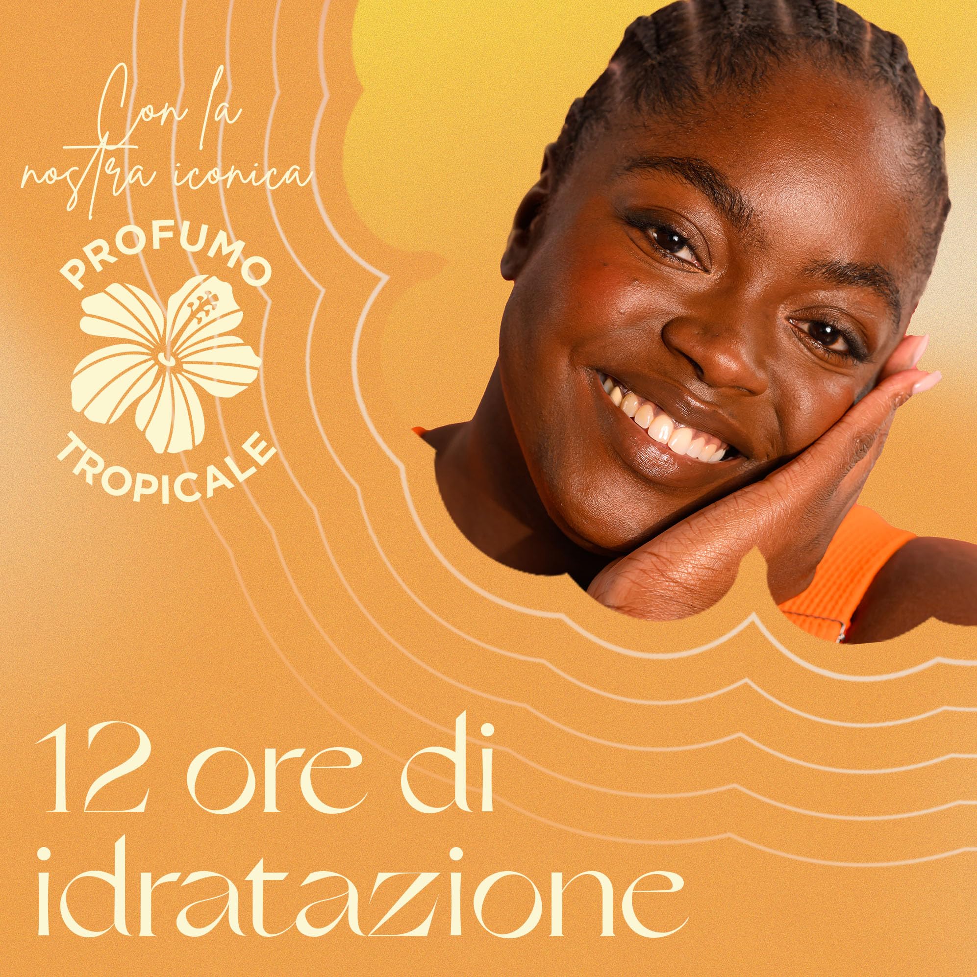 Hawaiian Tropic, Lozione Solare Hydrating Protection Sunscreen SPF 50, 180 ml