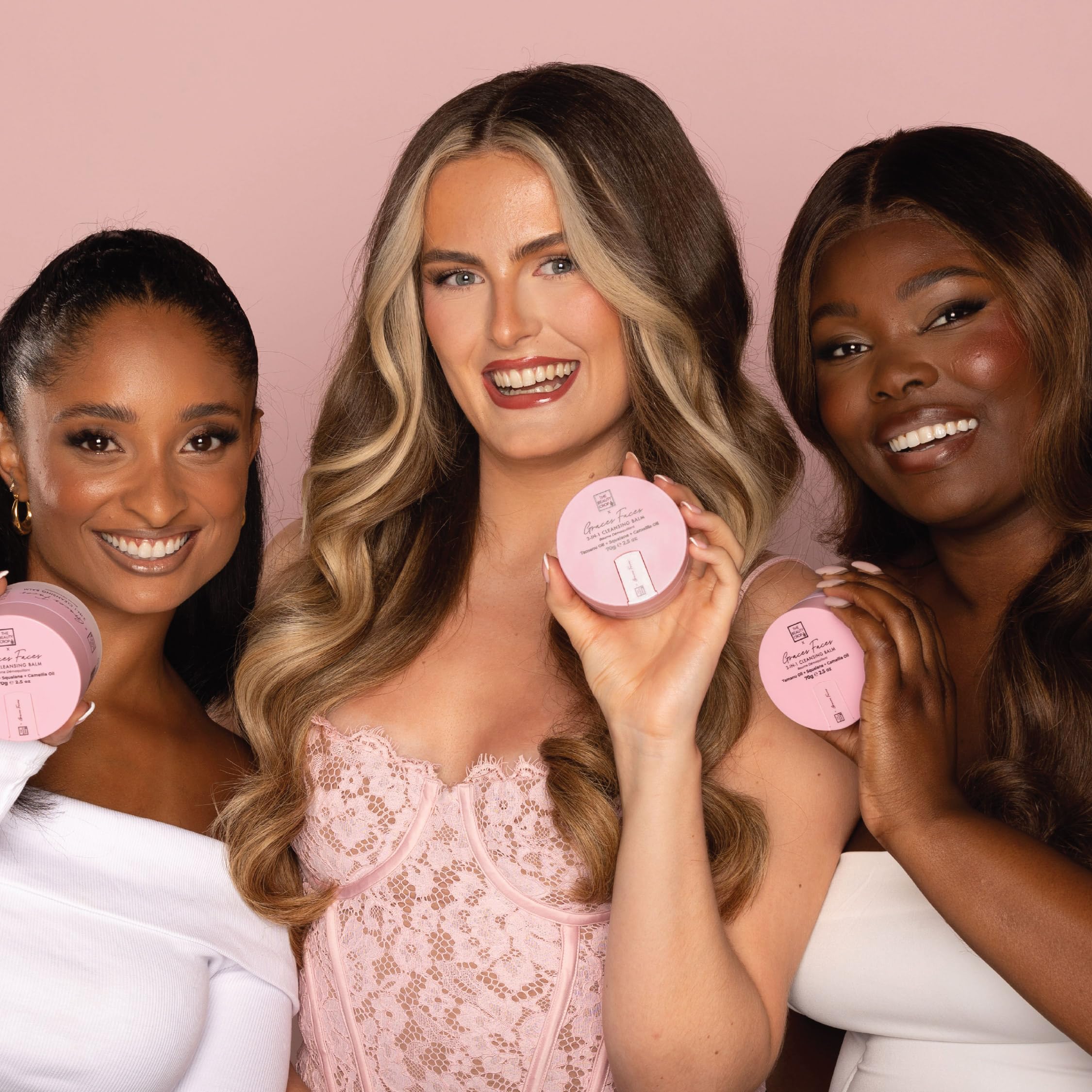 The Beauty Crop Graces Faces Refillable Cleansing Balm, Nourishing & Hydrating, All Night Hydration - Image 4