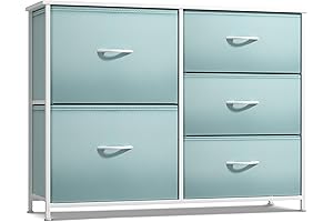 Sorbus 5 Drawer Kids Storage Organizer for Clothes