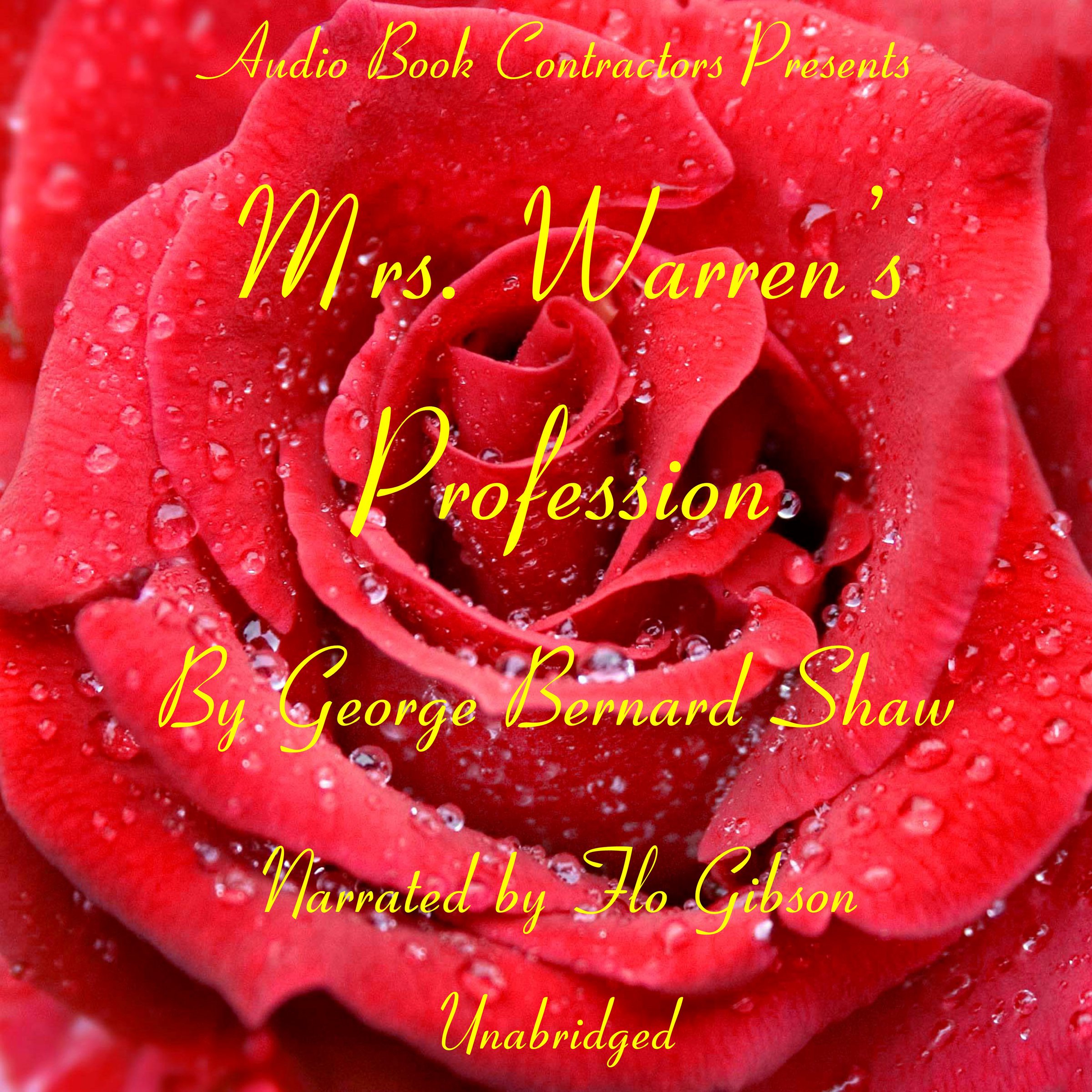Cover art for Mrs. Warren's Profession