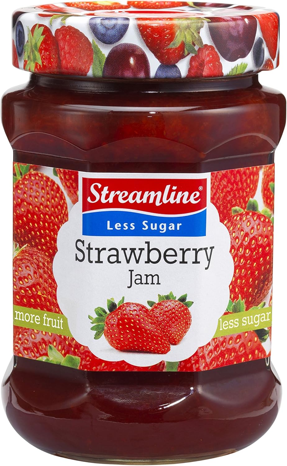 Streamline Strawberry Jam, 6 jars x 340g Amazon.co.uk Grocery