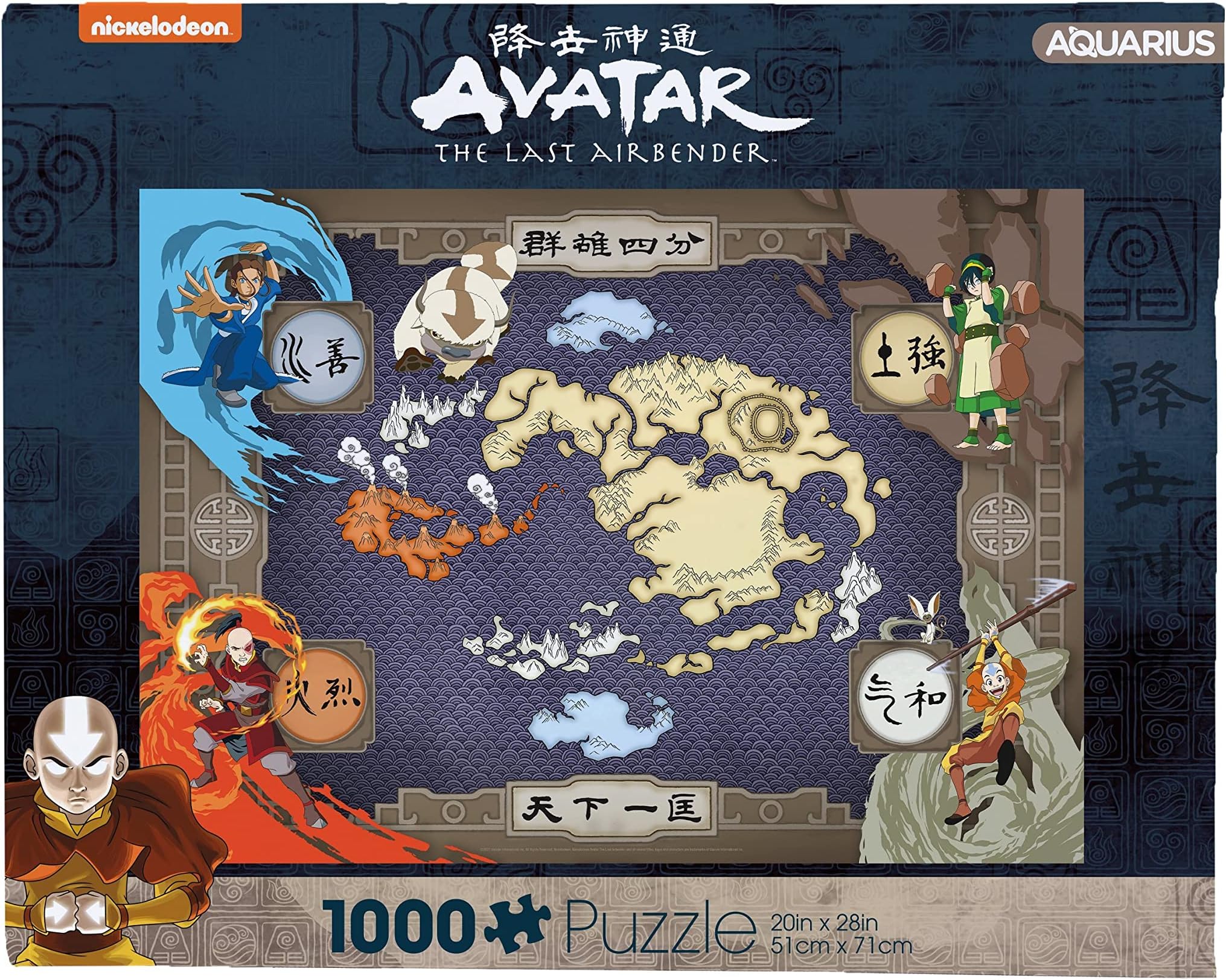 NMR Distribution Avatar: The Last Airbender 1000 Piece Jigsaw Puzzle