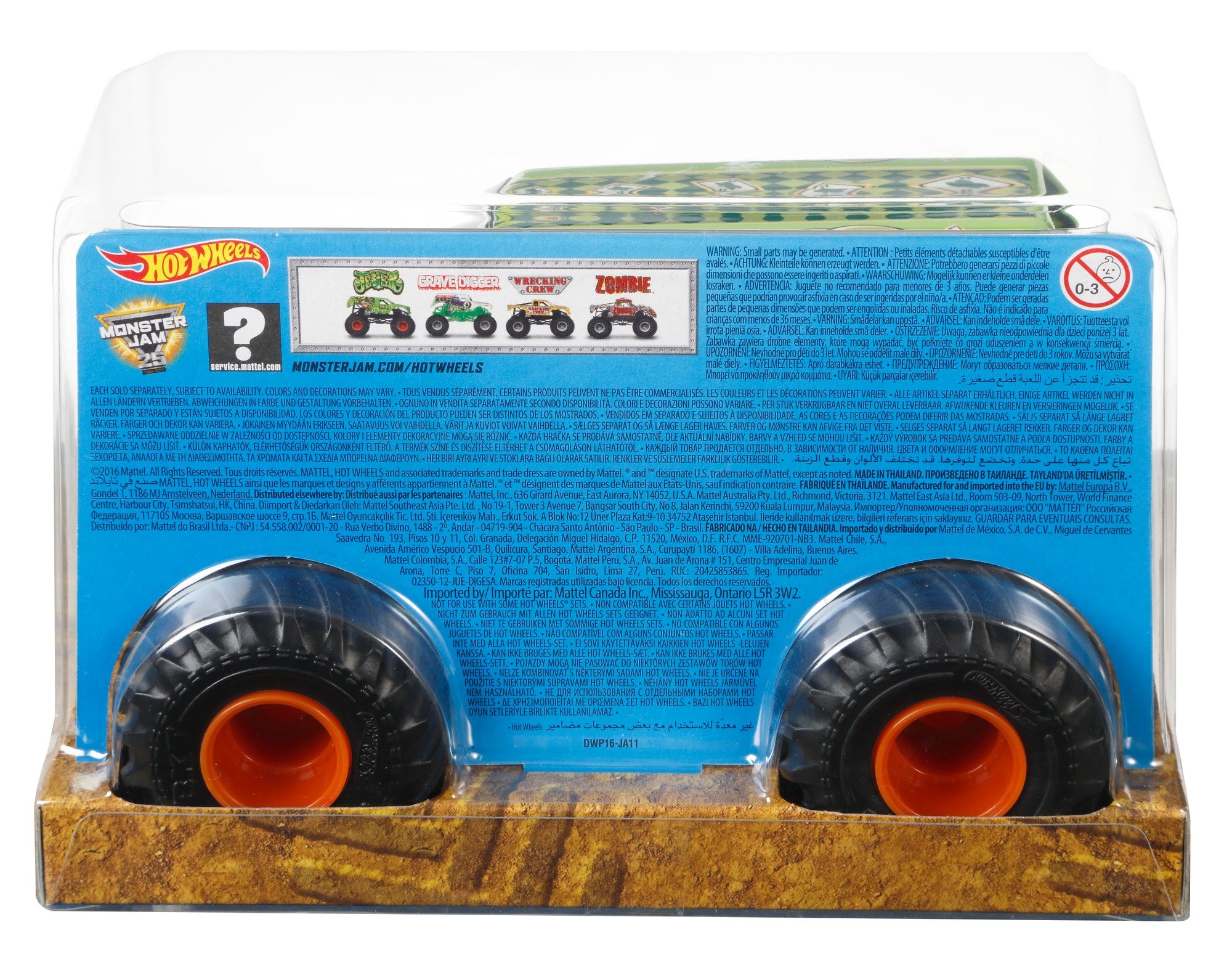 Buy Hot Wheels Monster Jam Jester Vehicle, Green Online at Low