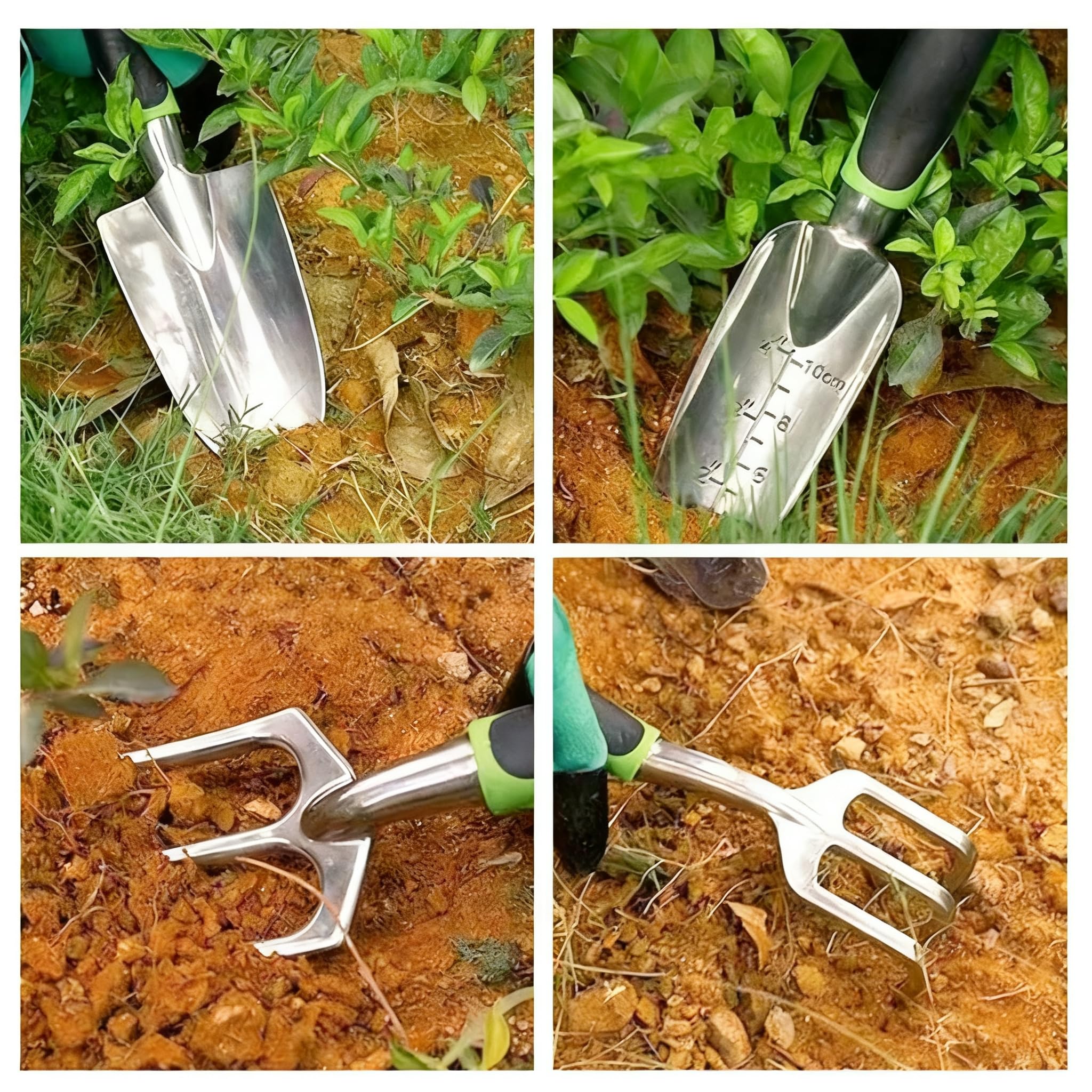 Juego de Herramientas de jardinería para el hogar, 11 Piezas, con