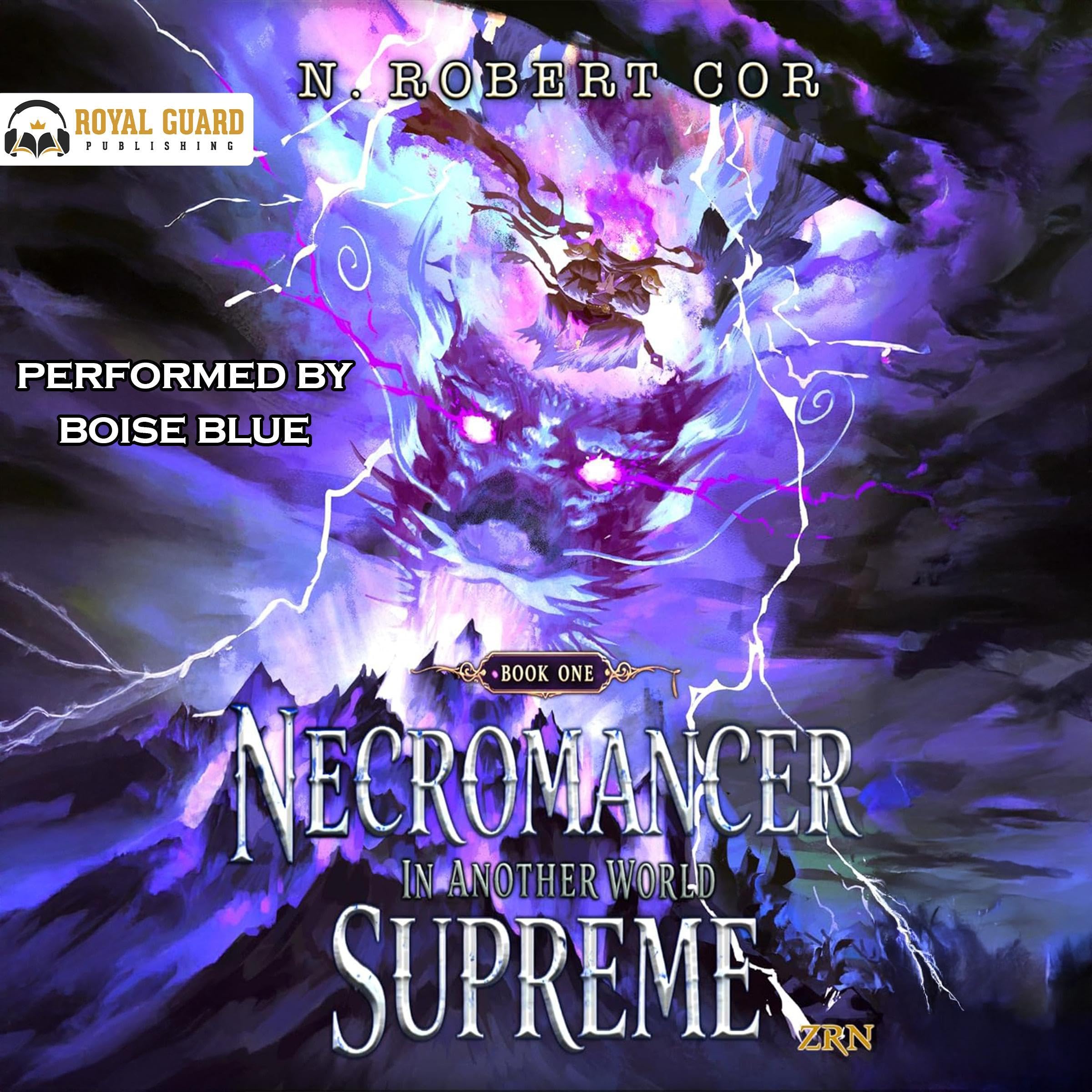 Cover art for Necromancer Supreme in Another World