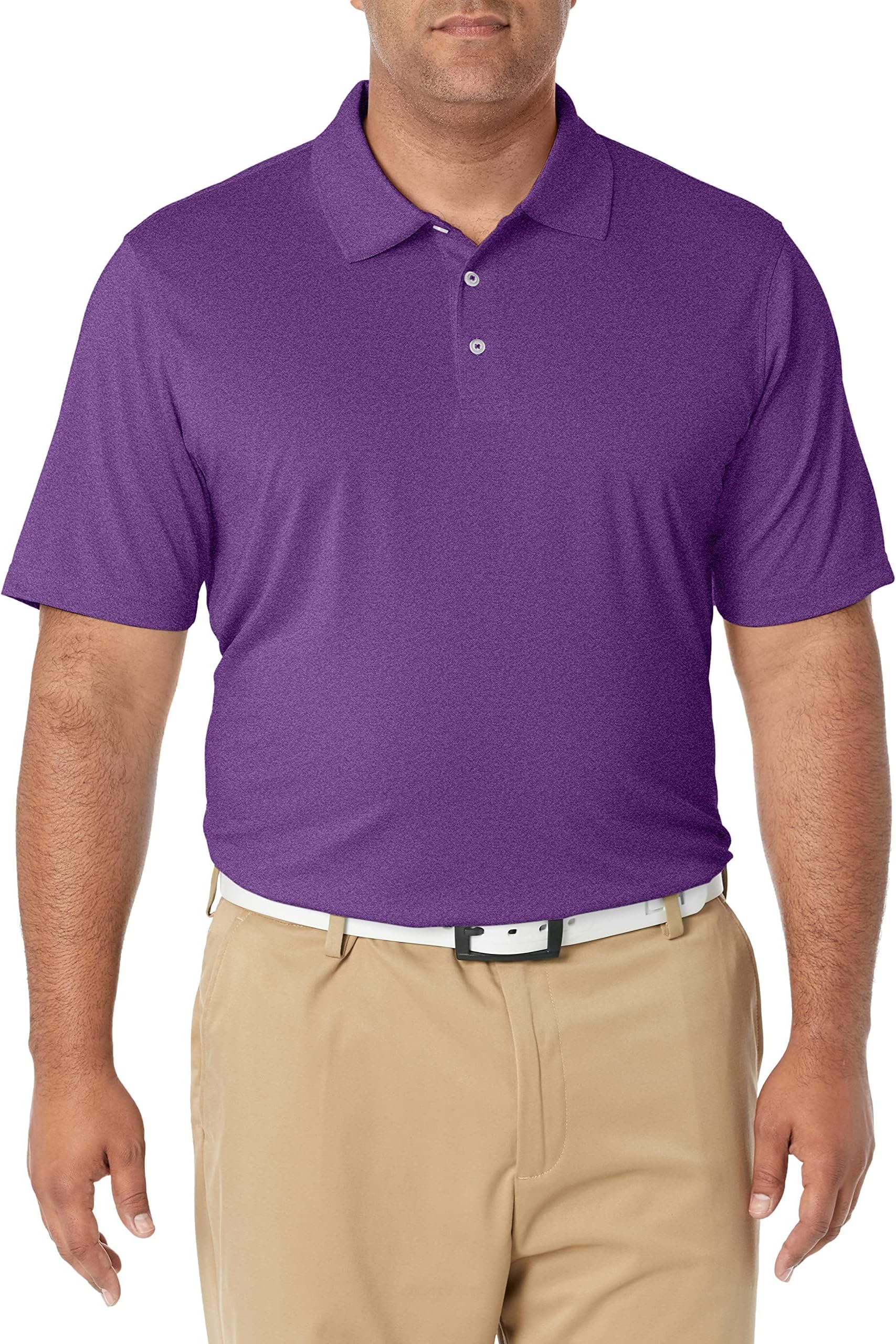 Amazon Essentials Men's Regular-Fit Quick-Dry Golf Polo Shirt - Discontinued Colors