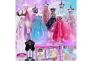 ONE TO FOUR 800+Pcs Sewing Kits Kids, Premium Fashion Designer Kit for...
