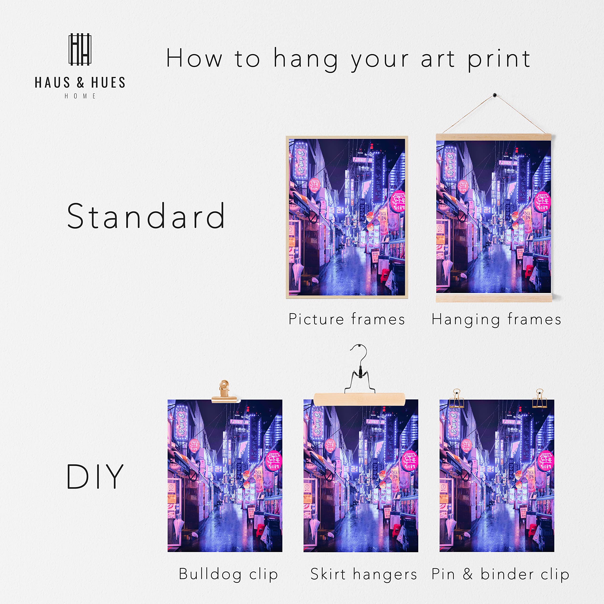 Buy Neon Art and College Posters By Haus and Hues College Dorm Room Decorations, Cool Posters