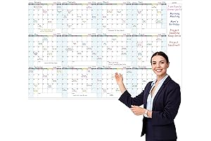 Large Dry erase Calendar- 2021 Home Organization