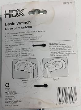 HDX Basin Wrench