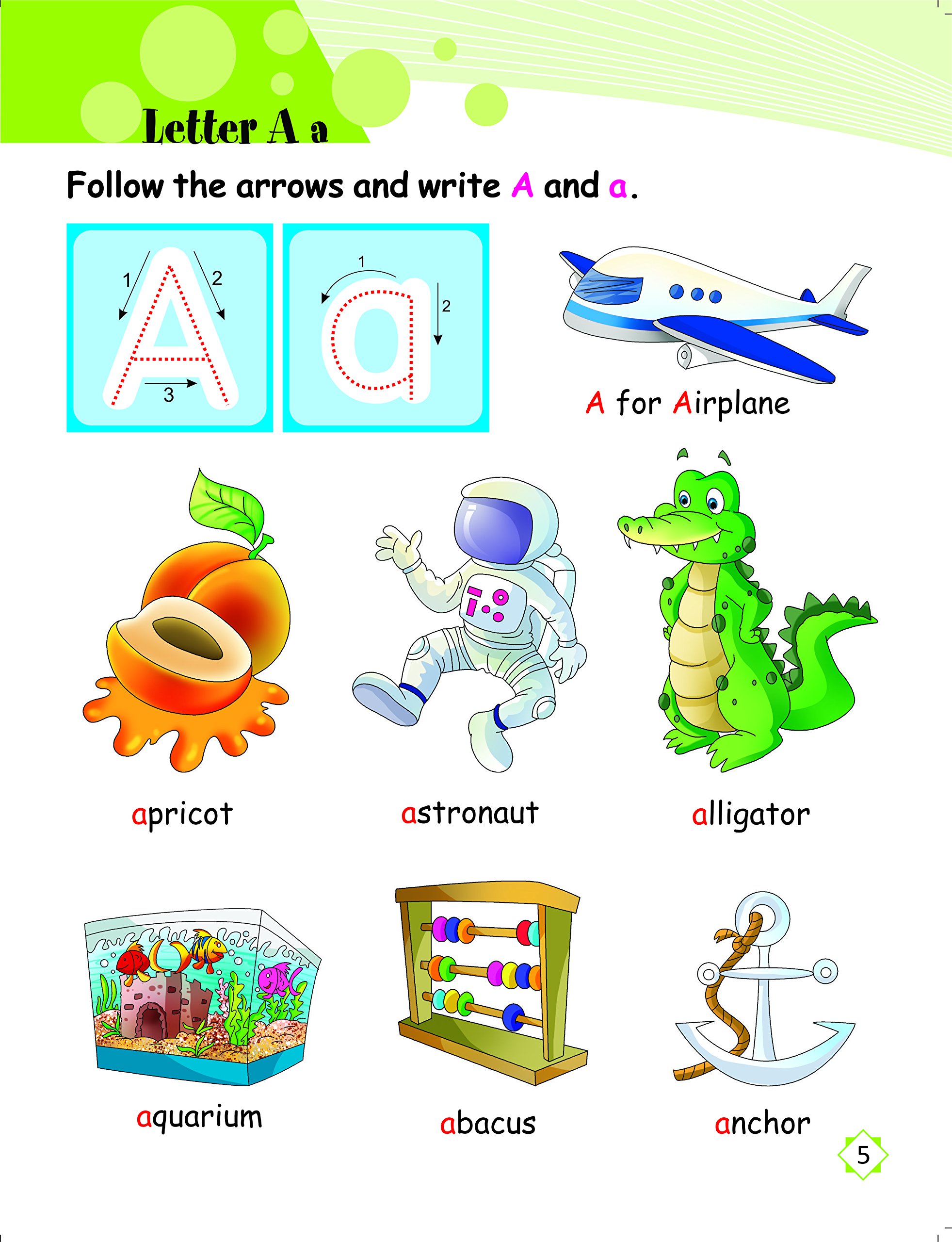 GIKSO Ride and Slide English Time Book β B for LKG Kids Age 3-5 Years Old 1