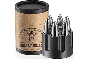 Deluxe Stainless Steel Bullet Ice Cubes