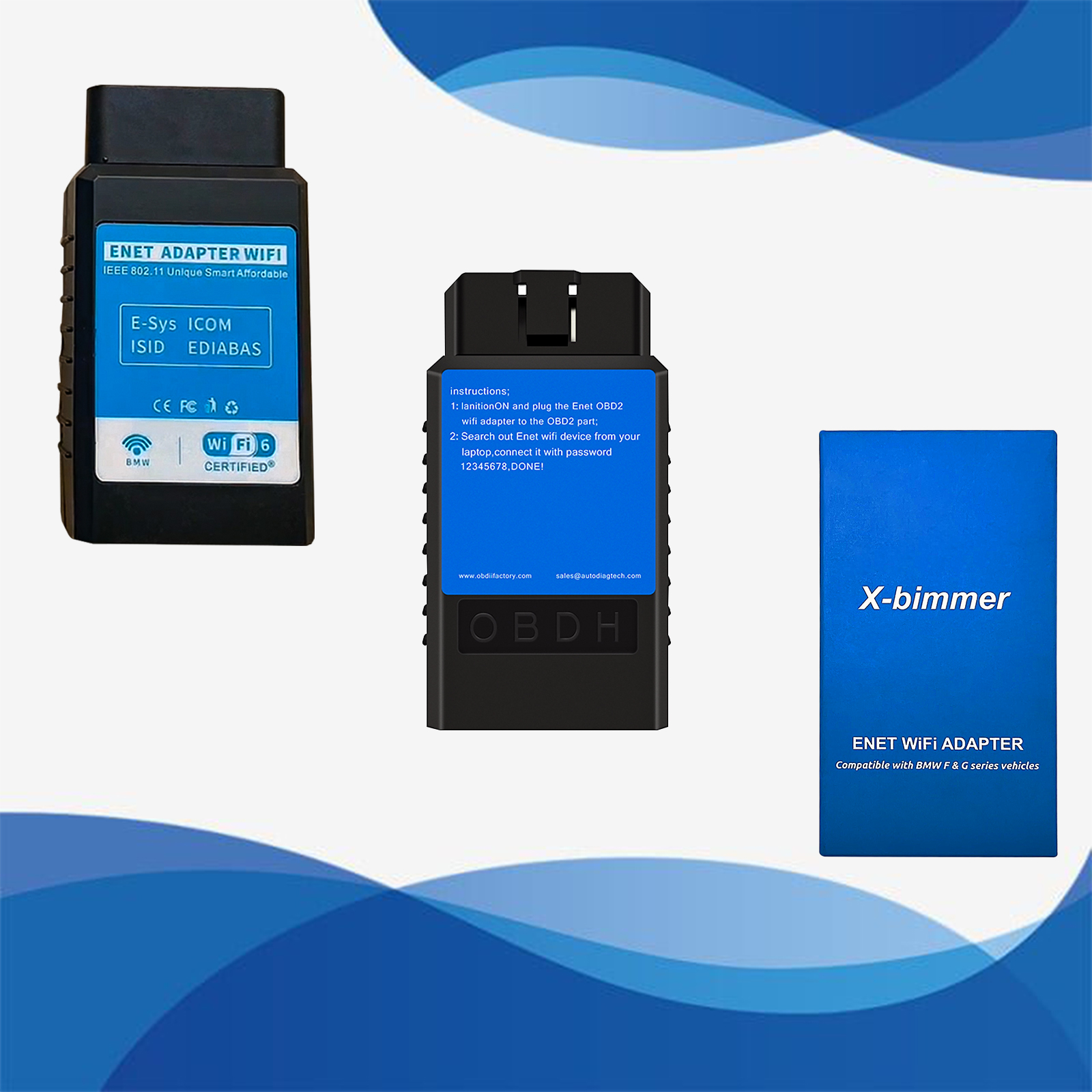Amazon.com: AMHTDOL Bootmod3 OBD WiFi Adapter for BMW F/G/I Series