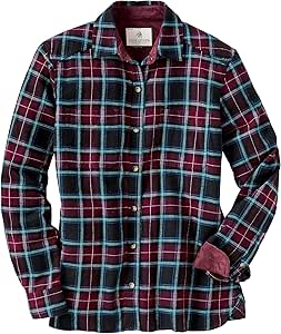 Legendary Whitetails Women's Flannel Shirt Comfort Fit