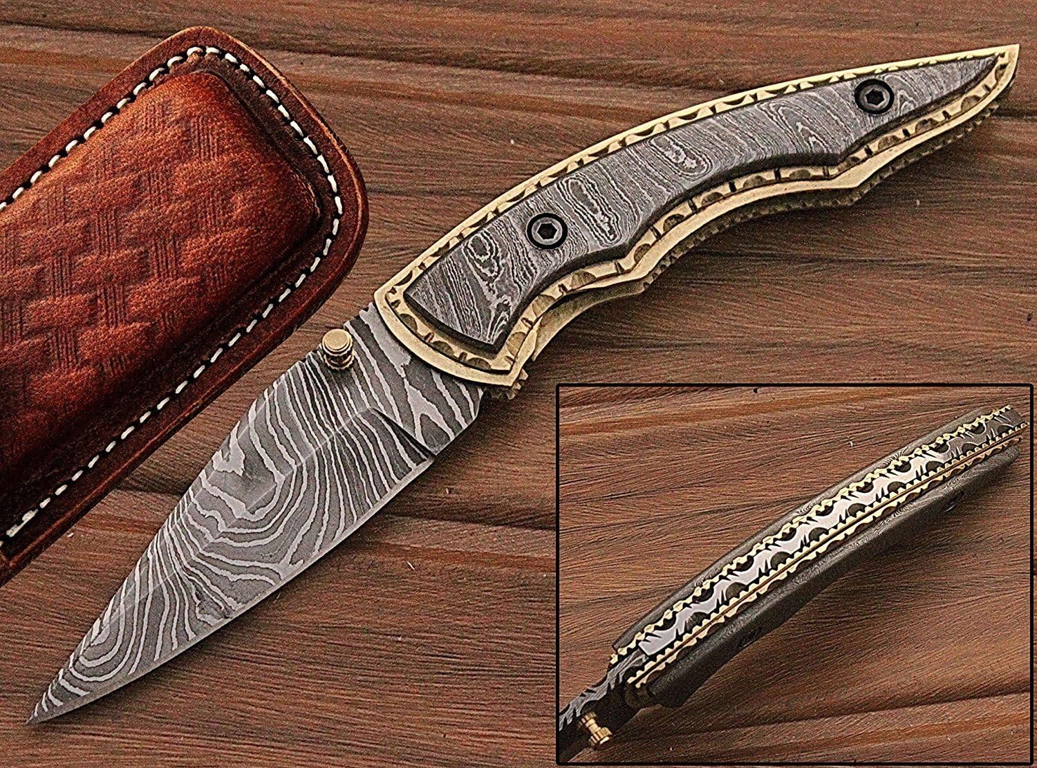 Noshra Wholesale Custom Made Prime Quality Damascus Handle