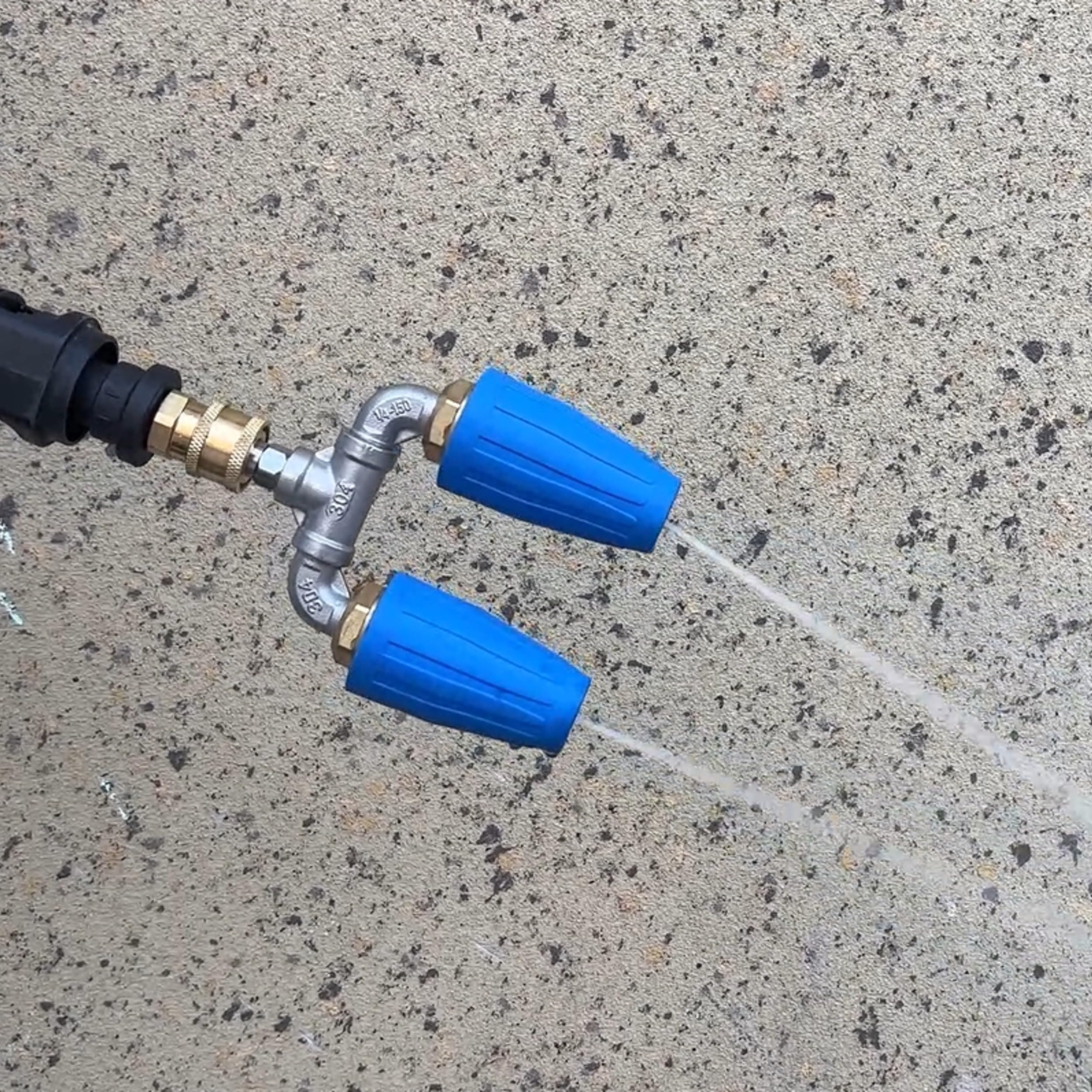 M MINGLE Set di ugelli Dual Turbo, compatibile con Kärcher K2-K7, 4-6 GPM