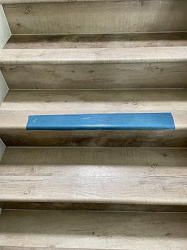 Miniatura 3 de JNK NETWORKS Rollo de cinta de película extraíble de protección de superficie adhesiva sin residuos (azul, 7.8 pulgadas x 164 yardas)