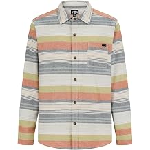 Billabong Boys Long Sleeve Button-Down Flannel Shirt