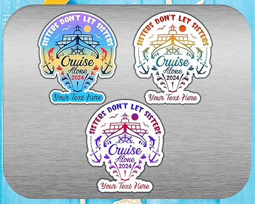Miniatura 2 de Decoraciones magnéticas para puerta de crucero para hermanas 2024, imanes de puerta de crucero para niñas, imán de decoración de puerta de cabina de