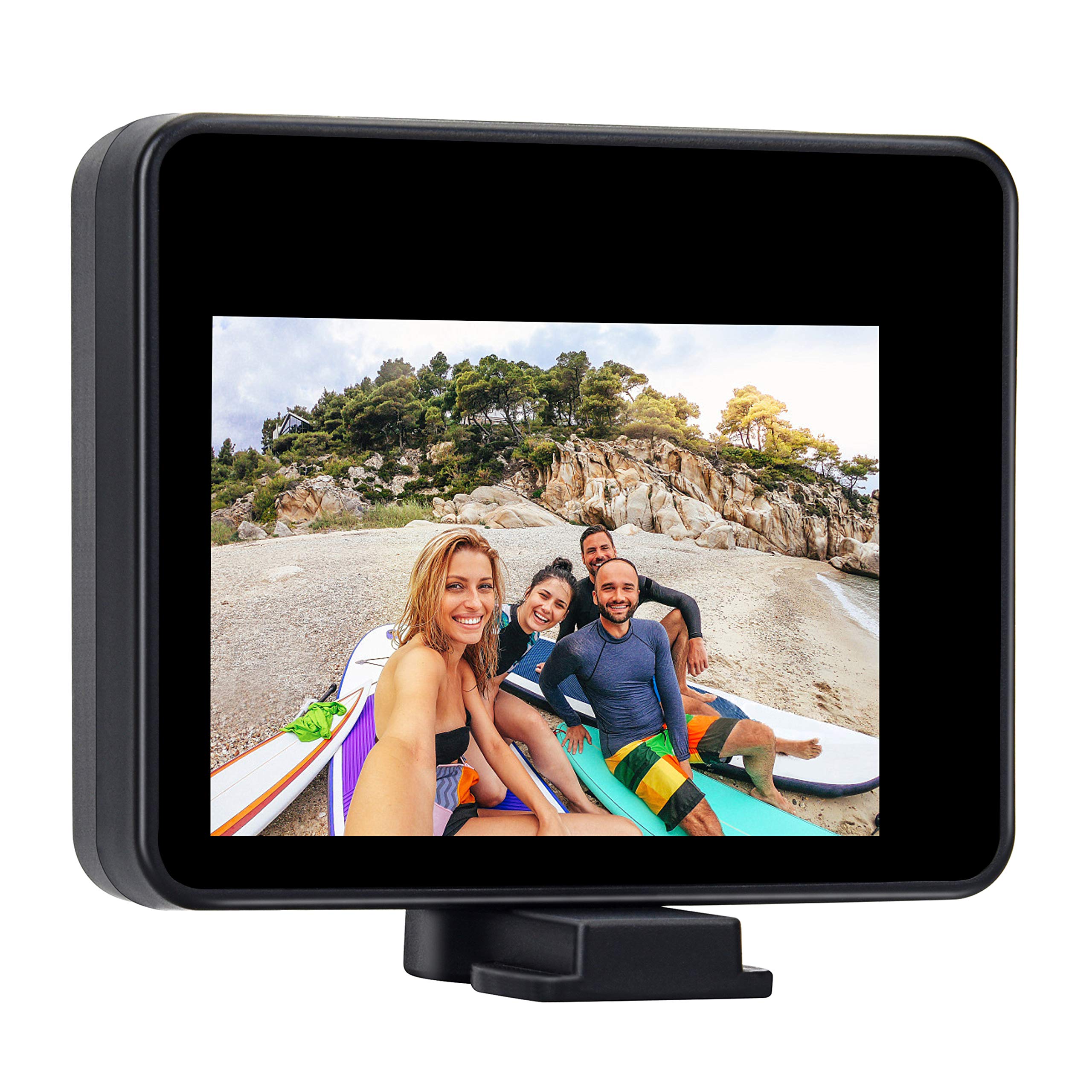 Suptig Ekran LCD do selfie LCD kompatybilny z Gopro Hero 9 Hero 8 Hero 7 Hero 6 Hero 5 Hero 4 3+ 3 AKASO Campark SLR Więcej Action Cam 2,0 cala IP 68 wodoszczelny