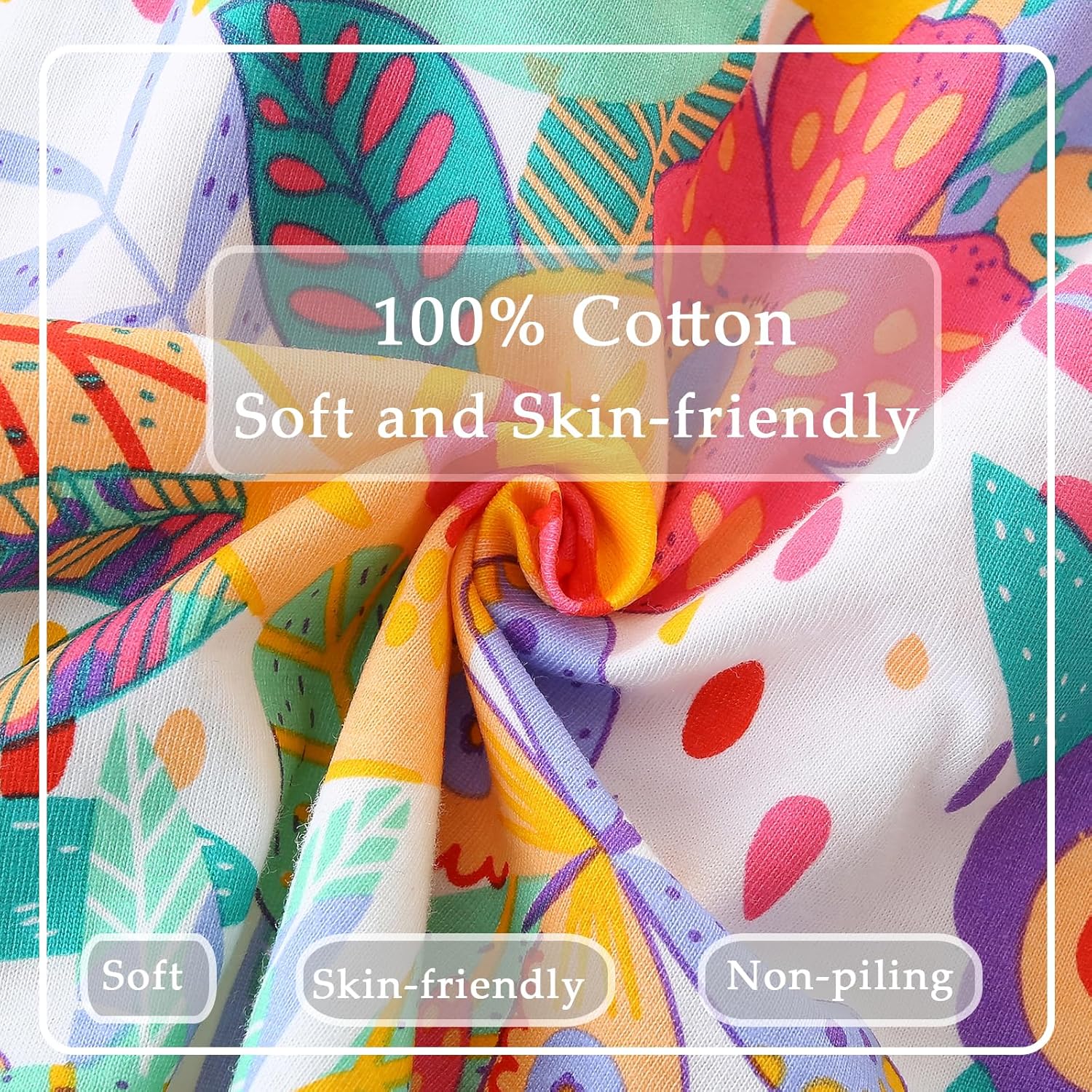 B&G-KID Toddler Girl Dresses Cotton Long/Short Sleeve Girl Easter Dress Kids Casual Applique Clothes 2-8 Years. - Image 6