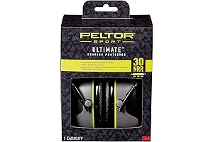 3M Peltor Sport Ultimate Hearing Protection - NRR 30 dB