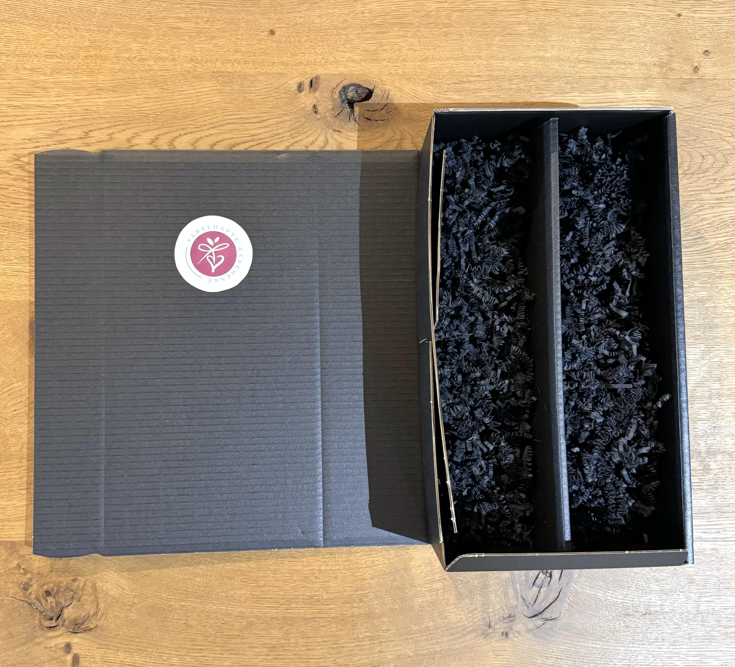 Geschenkset Champagner mit feinsten Schokoladentrüffeln aus Frankreich | Präsentkorb mit Champagner für Männer & Frauen zum Geburtstag, Weihnachten und Jubiläum