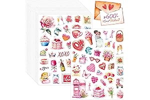 600+ Romantic Scrapbook Wedding Stickers