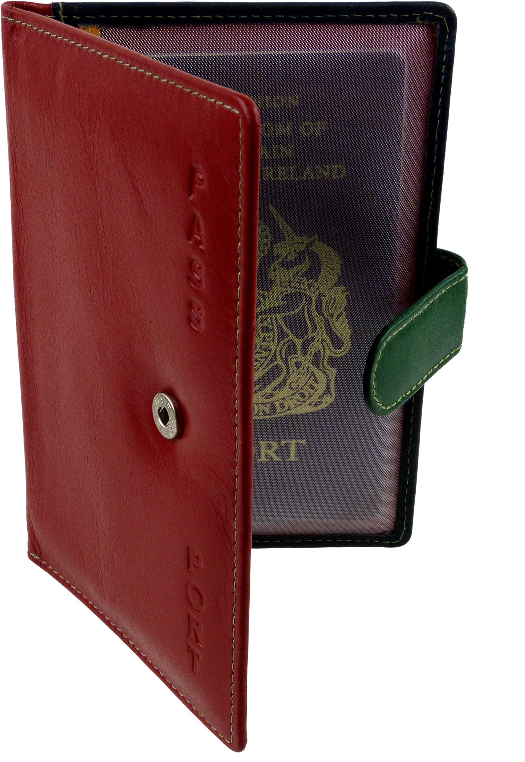 GolunskiMens Ladies Leather Passport Holder Document Travel Wallet by Golunski