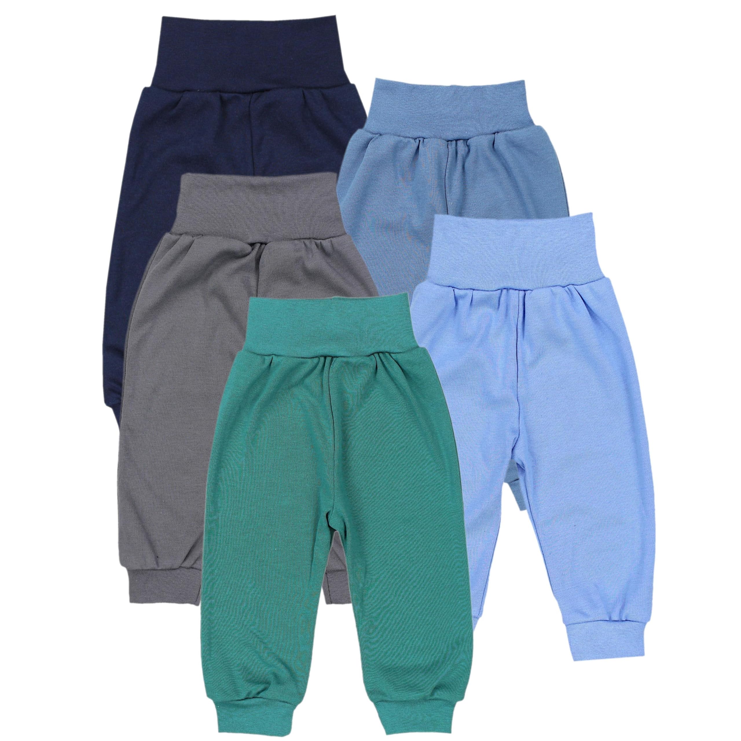 TupTam Pumphose Baby 5er Pack Unisex - Bequeme Baby Hose für Jungen und Mädchen aus Oeko-Tex Baumwolle