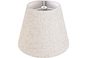 GOSO Oatmeal Table Lamp Shade - 5 * 9 * 6.4inch Aluminum...