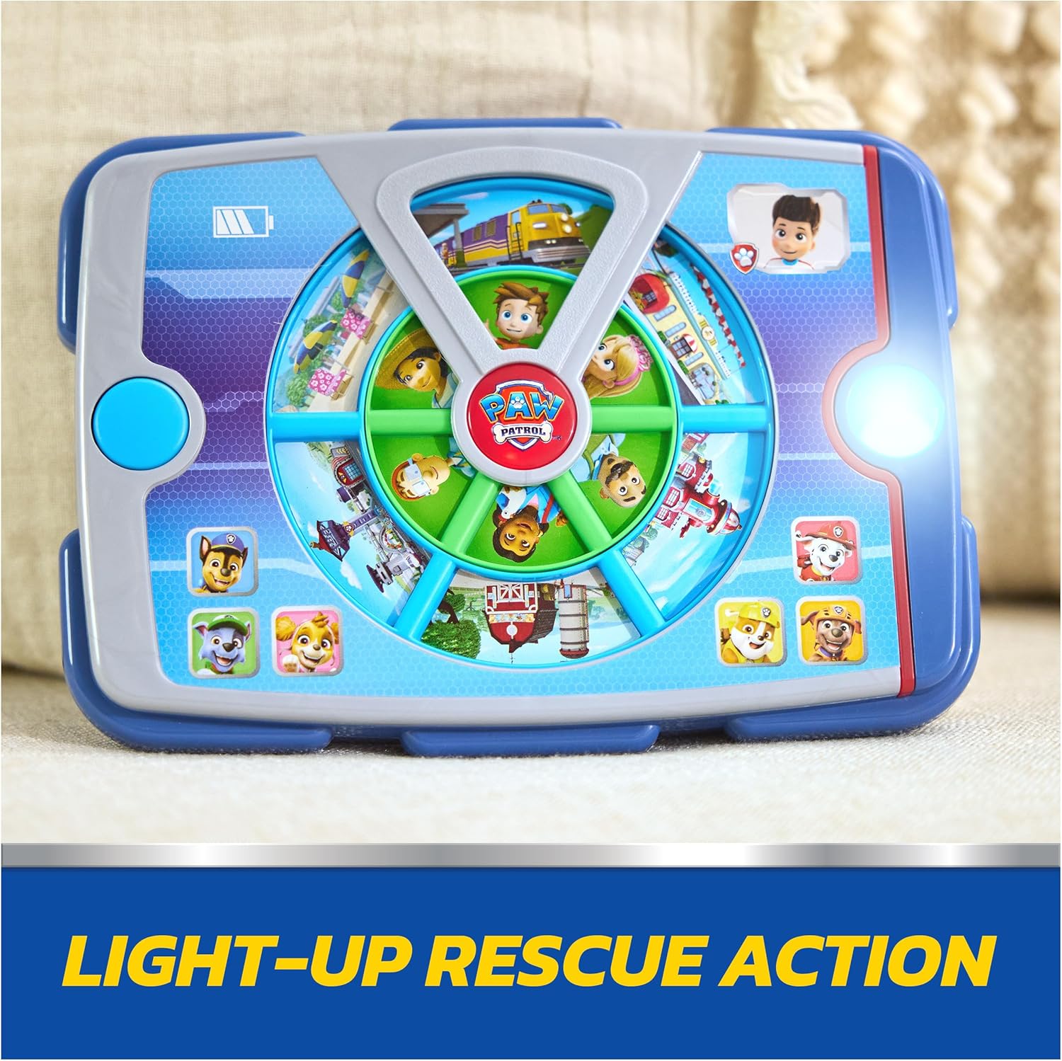 Paw Patrol Academy Rescue Mission Pup Pad, Interactive Toy with Lights, Sounds & Music, Pretend Play Kids Toys for Boys & Girls Ages 3 and Up