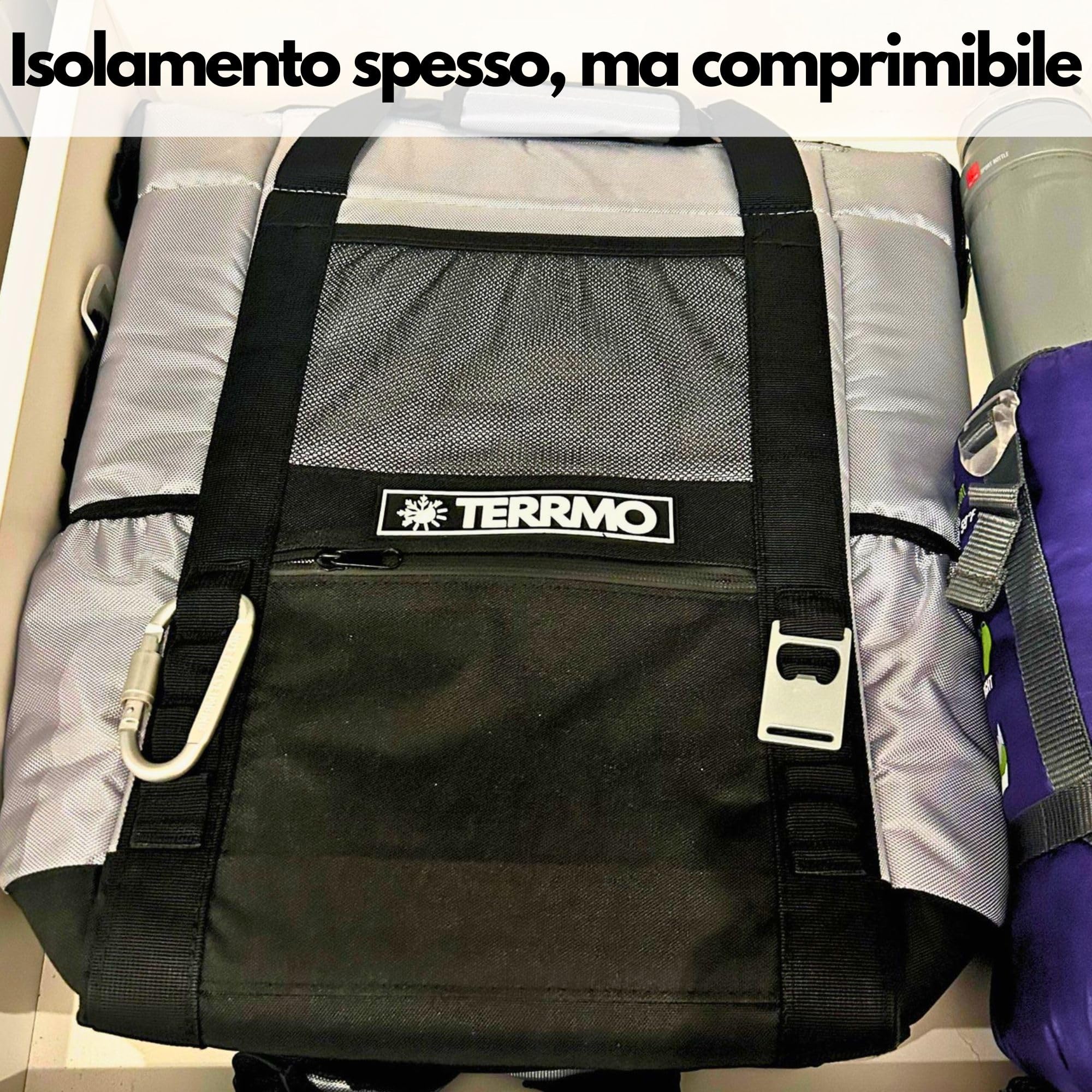 EPIC 25 BP – Zaino Termico 25L con Isolamento Extra Spesso 20mm | Raffreddamento a Lunga Durata 24–48h+ | Zaino Frigo Per Viaggi, Escursionismo, Campeggio e Avventure Outdoor