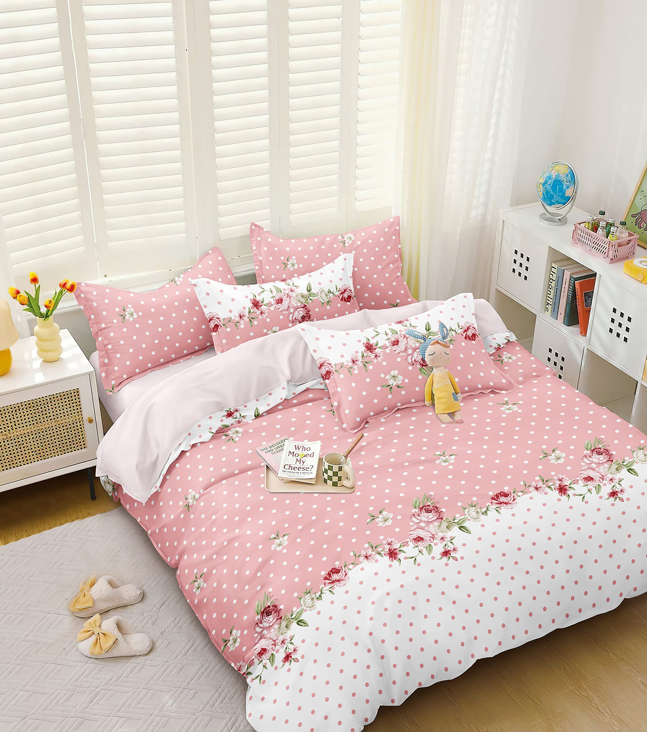 DECOMIZER Super Soft King Size Comforter Set -27