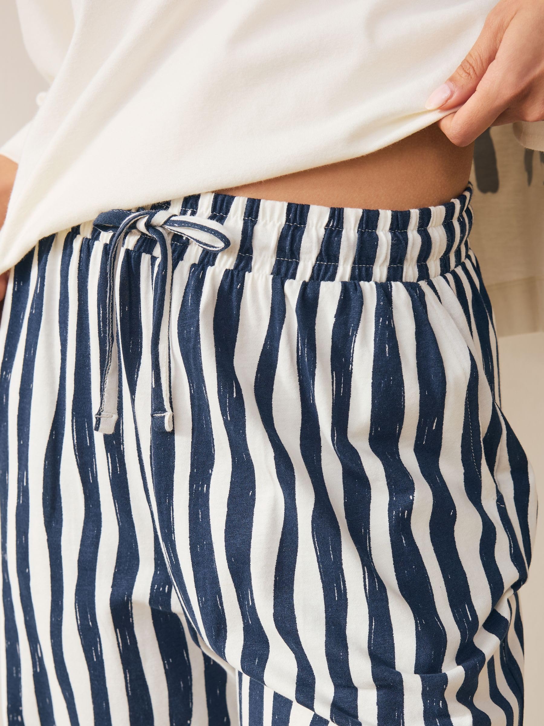 NEXT Damen Kurzärmeliger Pyjama