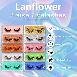 False Eyelashes 30 Pairs Natural 3D Faux Mink Lashes Pack Handmade Eye Lashes Wholesale 10 Styles