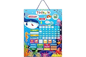 Birthday Countdown Calendar Interactive Magnetic Learning Calendar Preschooler (Ocean Model)