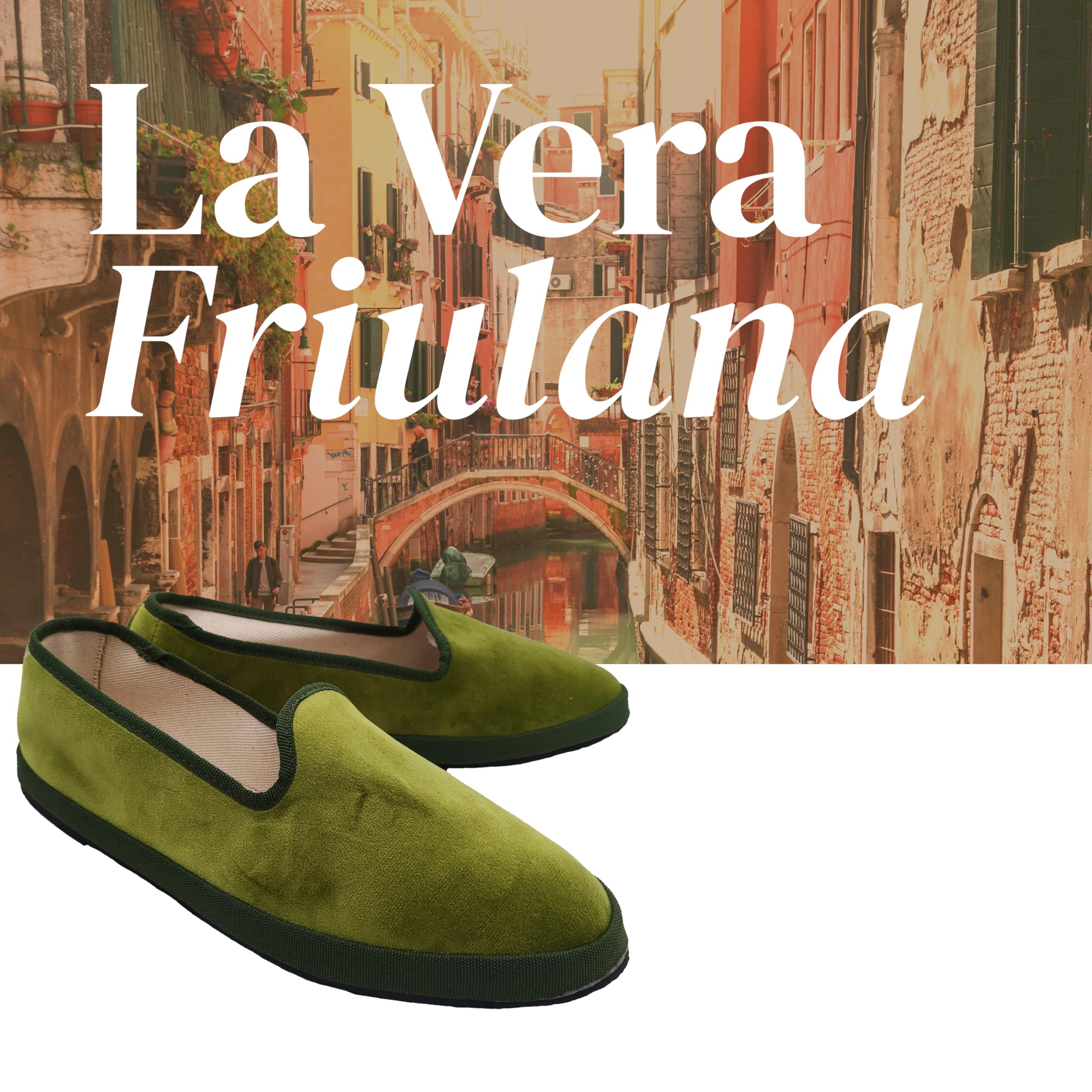 Le Originali Friulane in Velluto Scarpe Fondo Carrarmato Ballerine Donna 100% Made in Italy