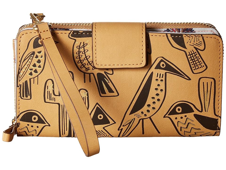

Vera Bradley Resort Wristlet (Vachetta Brown) Wristlet Handbags