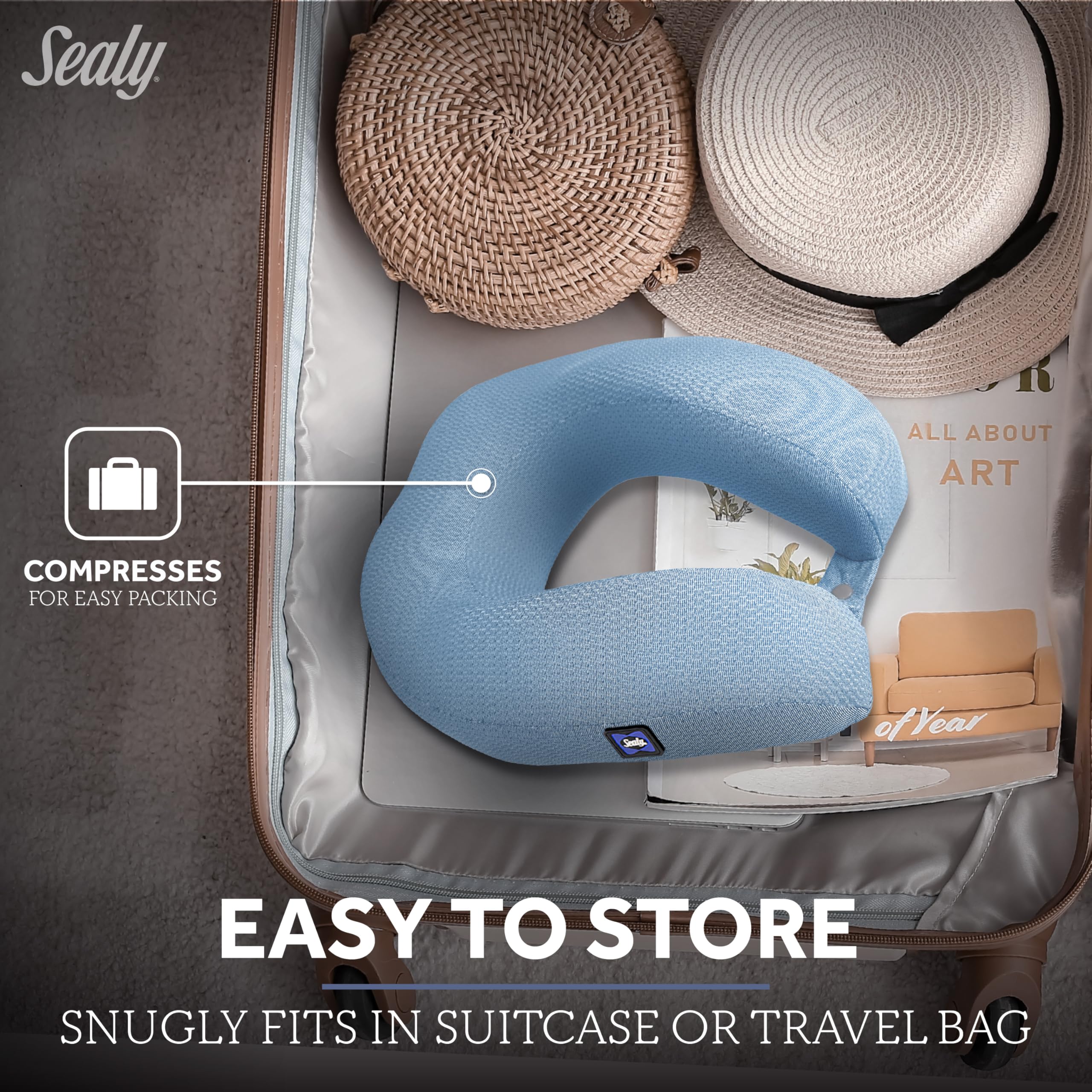 ♡SEALYシーリー 2WAY NECK PILLOW♡ Amazon.com: Sealy Ergonomic Memory Foam Travel Neck Pillow