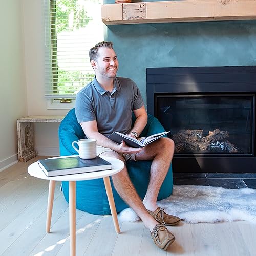 Miniatura 91 de Big Joe Milano Outdoor - Puf para exteriores, color blanco marino Cuero Montana Negro,Smartmax negro,Caribou,Carmel Montana Cuero,Blazer de