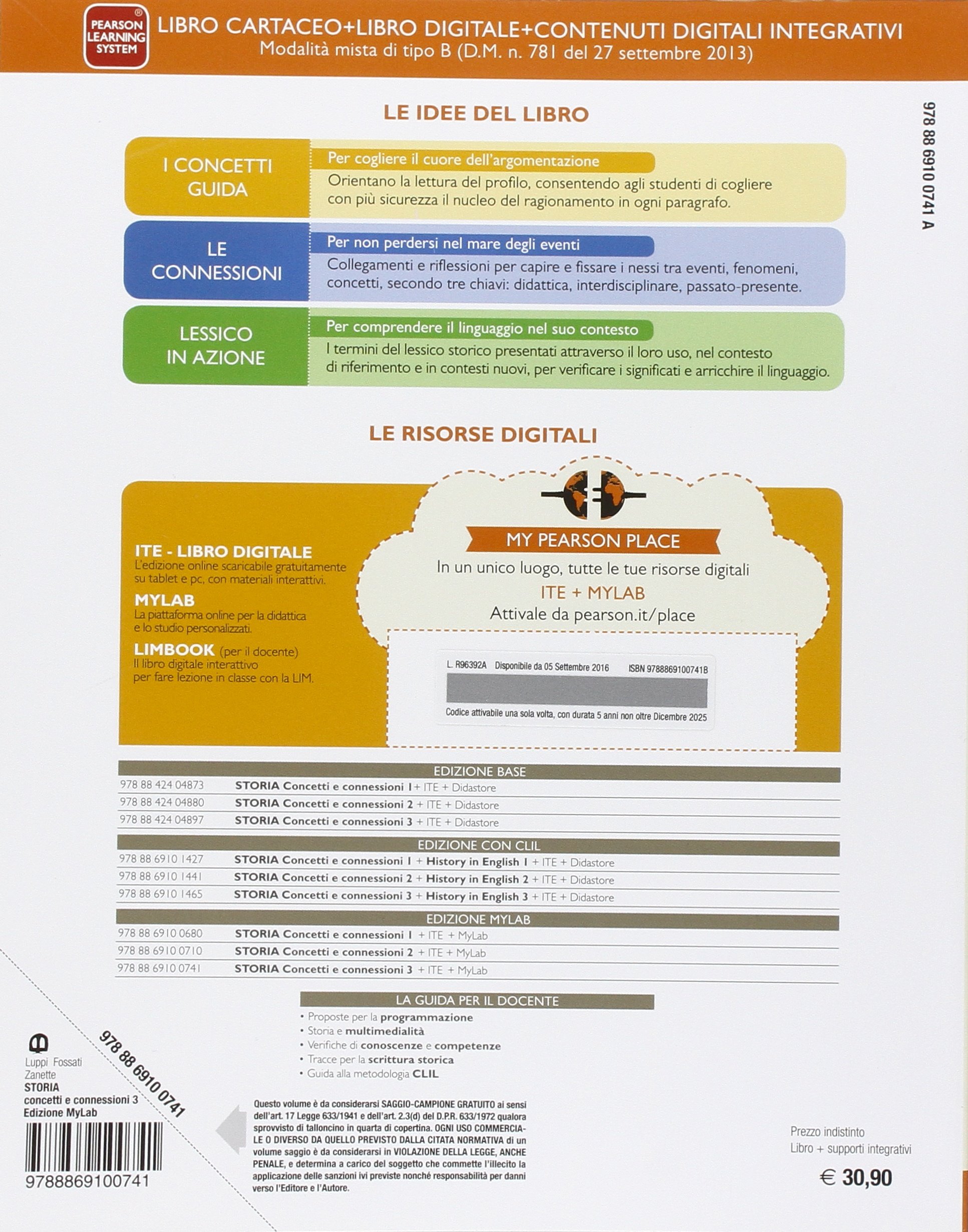 Storia. Concetti e connessioni. Ediz. mylab. Per le Scuole superiori. Con e-book. Con espansione online (Vol. 3)