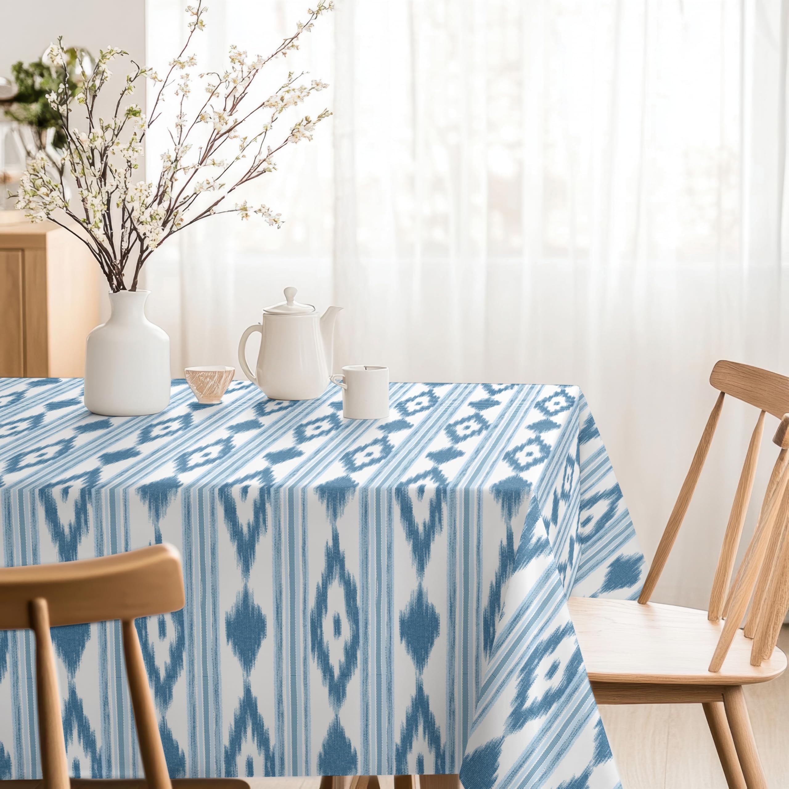 Martina Home Tablecloth Resin Celeste Islands 260 x 140 cm