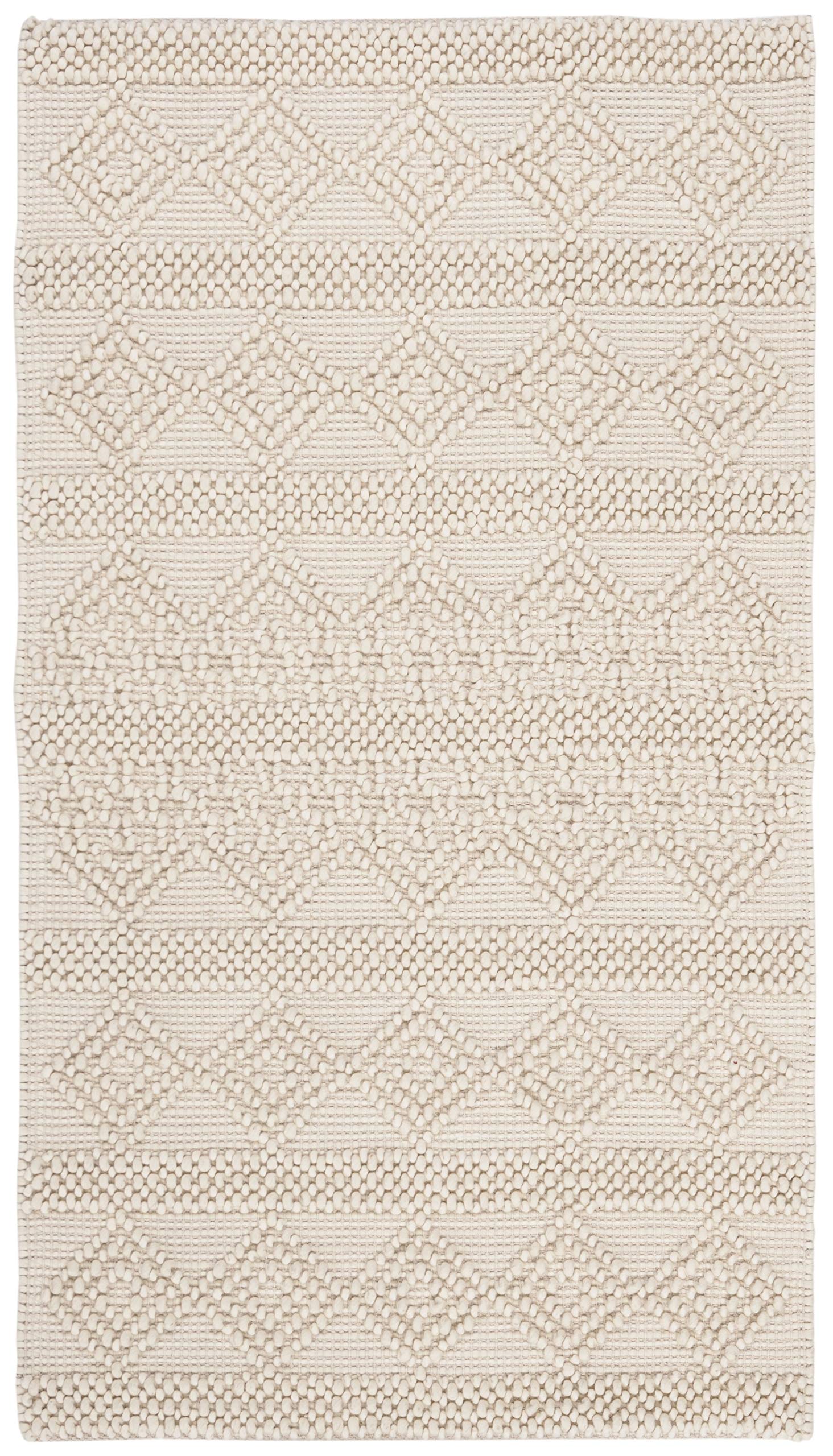 SAFAVIEH Natura Ivory Moroccan Wool Runner Rug
