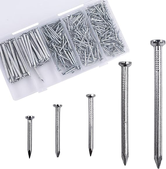 Enhon 120 Bildernägel Set - Rostfreie Stahlnägel Ohne Bohren (20/25/30/40mm)