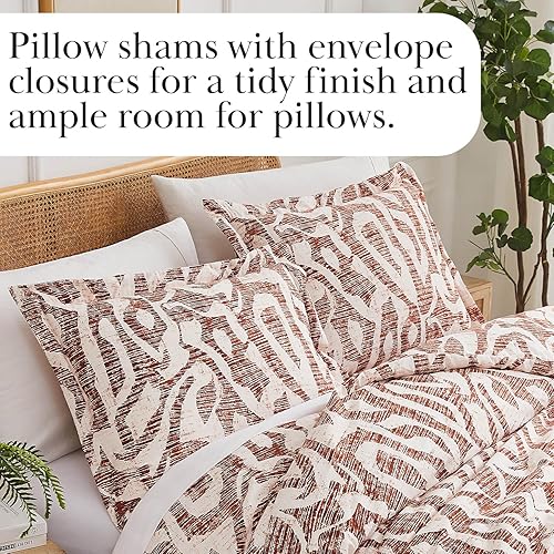 Miniatura 63 de Southshore Fine Living, Inc. Enchantment Collection - Juego de edredón de gran tamaño tamaño individual alternativo para todas las estaciones, Azul