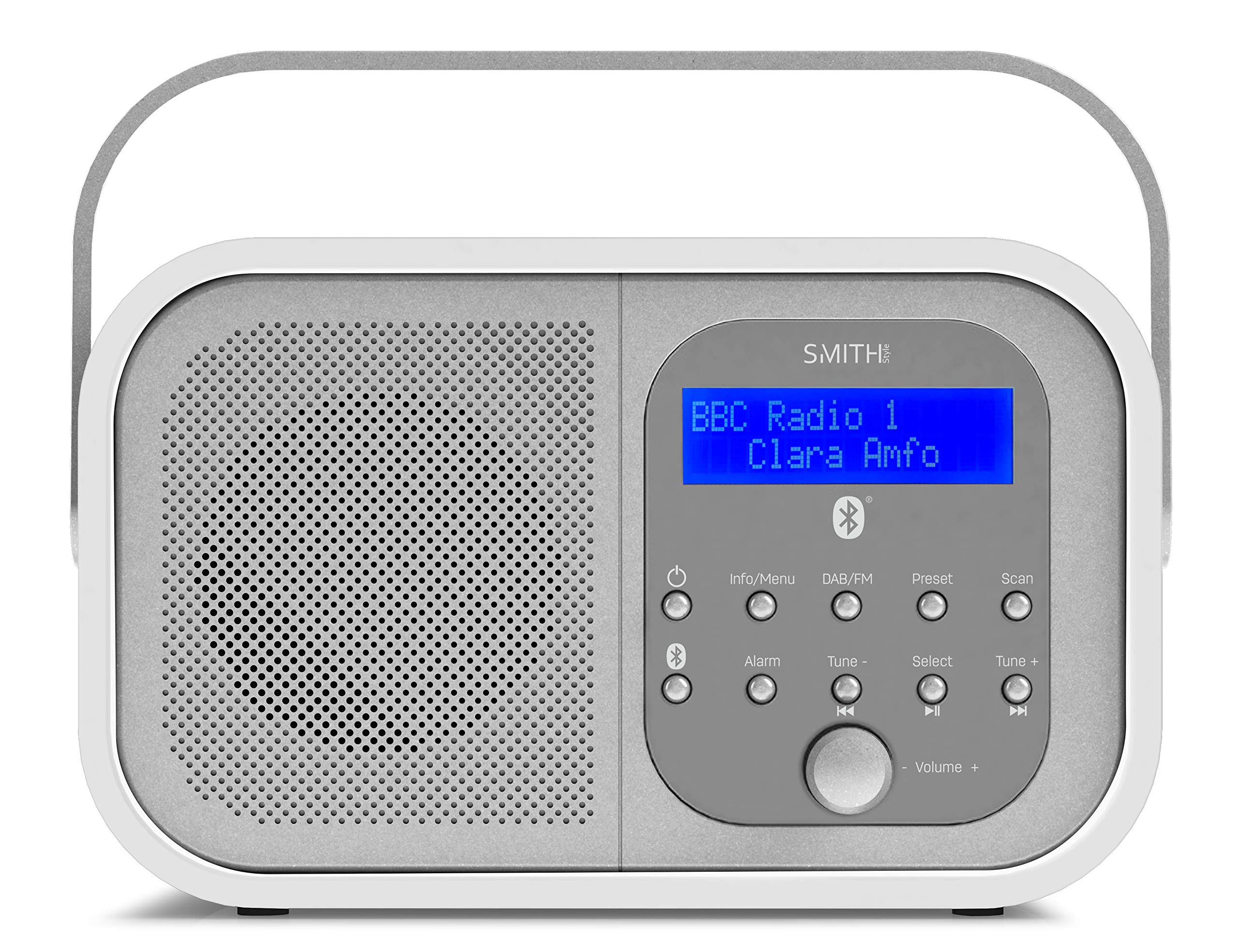 SmithStyle Retro H1 DAB+ FM DAB Digital Radio Bluetooth Portable Radio